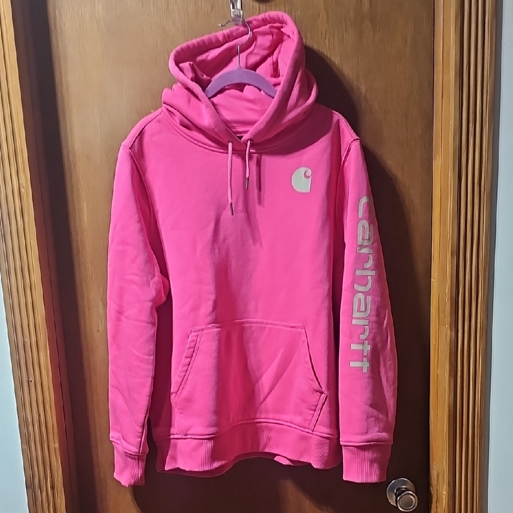 Carhartt Fuchsia Pullover Hoodie